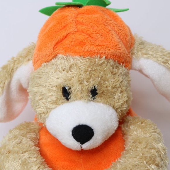 Pumpkin Puppy Dog Animated Plush Stuffed Animal Ghostly Sounds Halloween - Picture 3 of 15